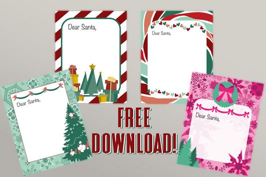 Free Dear Santa Stationary